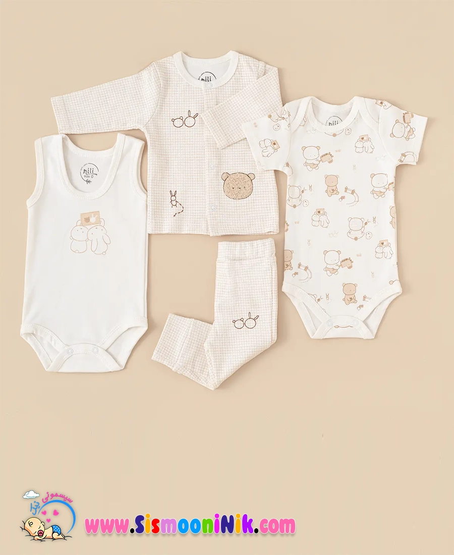 ست 13 تیکه نیلی طرح بیبی - Image 3