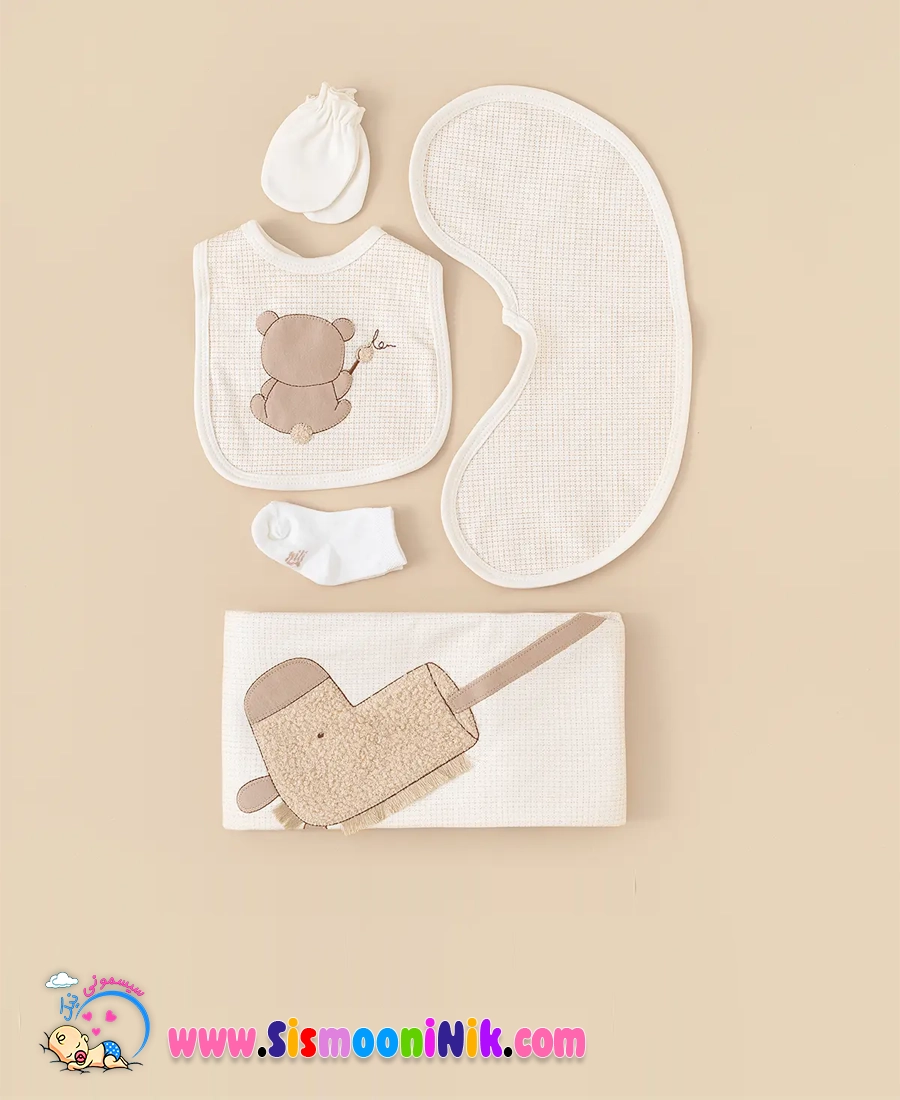 ست 13 تیکه نیلی طرح بیبی - Image 2