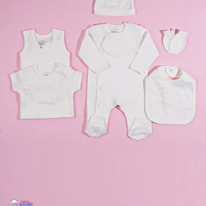 سرویس 13 تکه نیلی مدل الیزابت