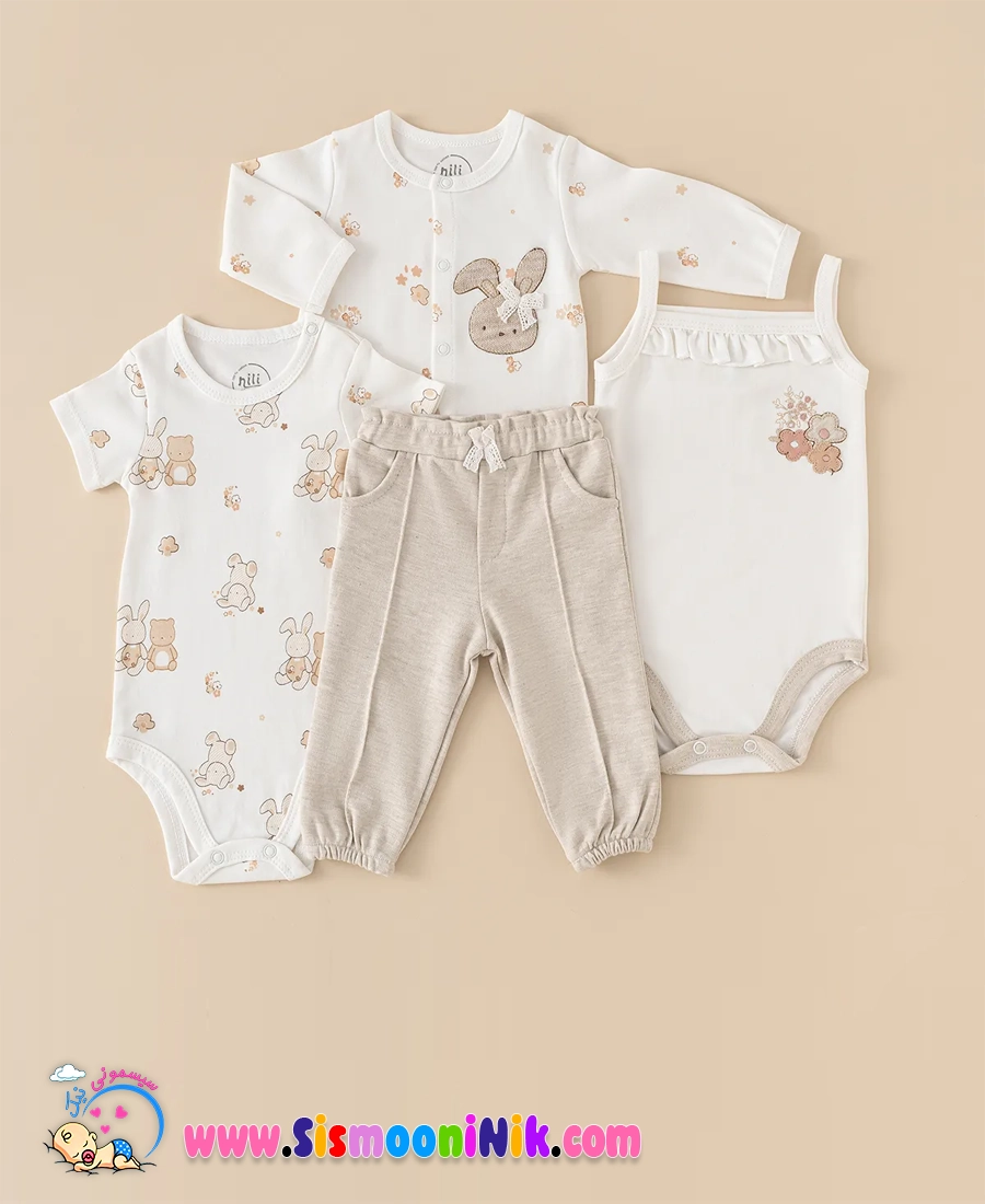 ست 13 تیکه نیلی طرح پنبه - Image 3