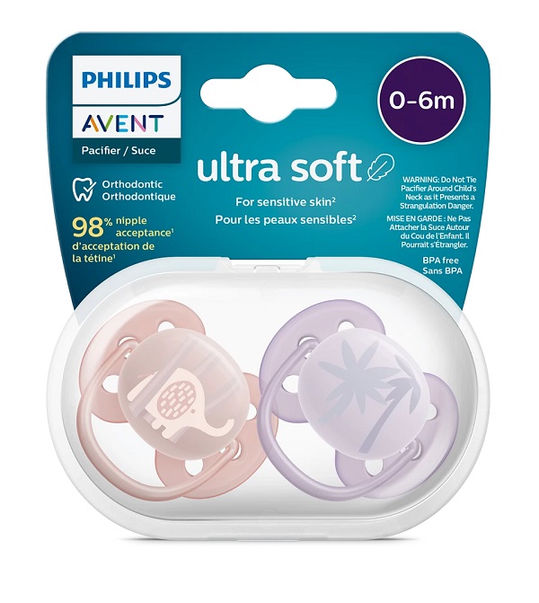 پستانک اونت Ultra Soft مدل 091/09 مناسب 0 تا 6 ماه
