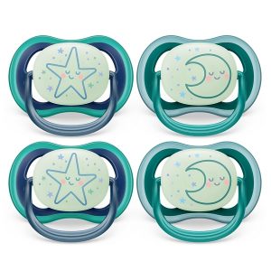 پستانک فیلیپس اونت الترا ایر 18-6 ماه مدل 376/13 شب تاب