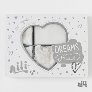 13 تکه نیلی طرح عروسکی