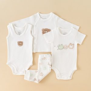 13 تکه نیلی طرح کاپ کیک