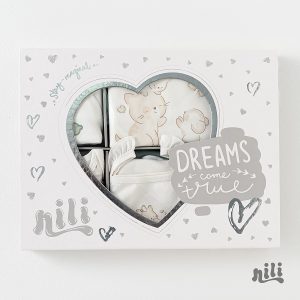 ست 13 تکه نیلی طرح موش و گربه