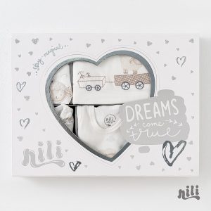 ست 13 تکه نیلی طرح قطار