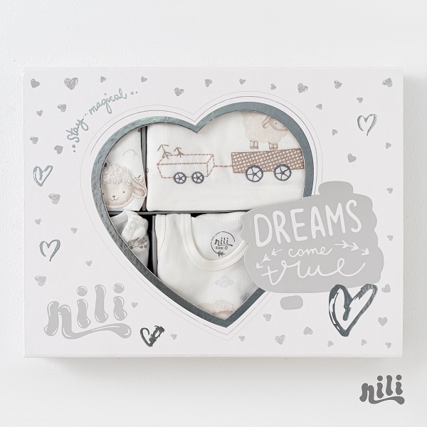 ست 13 تکه نیلی طرح قطار - Image 2