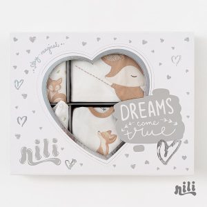 ست 13 تکه نیلی طرح روباه