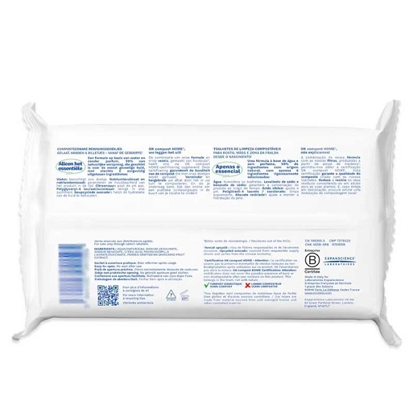 دستمال مرطوب موستلا پوست حساس 99% گیاهی - Image 2