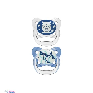 پستانک ارتودنسی ۰ تا ۶ ماه طرح جغد و سنجاقک Dr Brown’s