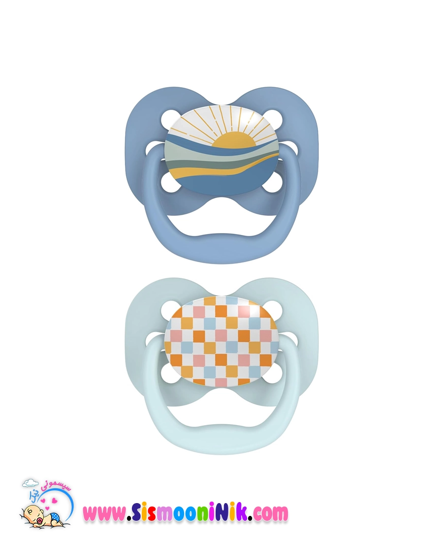 پستانک بادامی 0 تا 6 ماه طرح خورشید دکتر براونز - Image 2