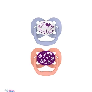 پستانک بادامی 0 تا 6 ماه طرح دلفین و صدف دکتر براونز