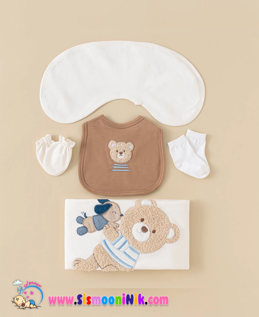 13 تکه نیلی مدل خرس من - Image 3