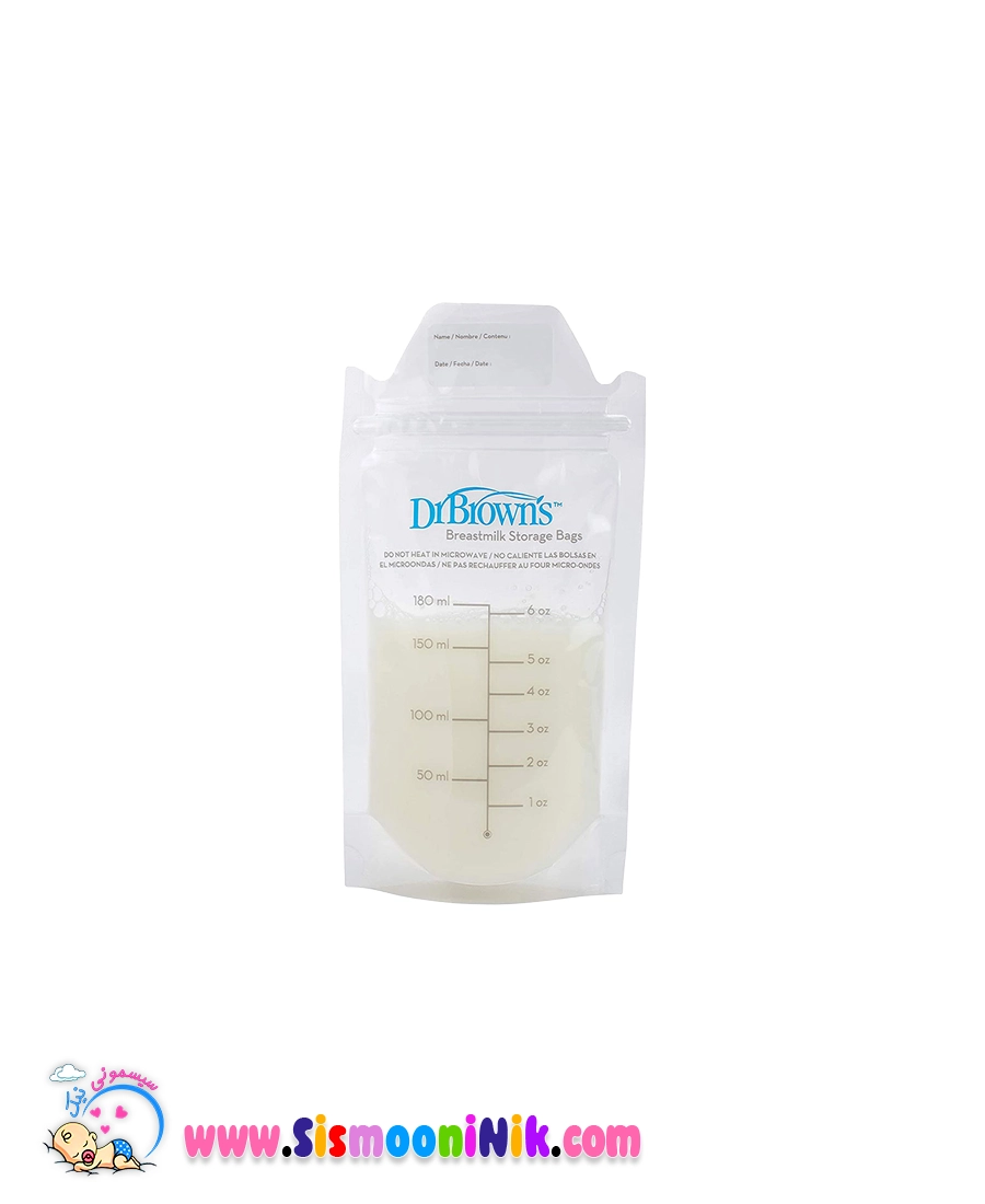 کیسه ذخیره شیر مادر Dr Brown's