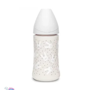 شیشه شیر طلقی مدل Hygge Rabbit سواوینکس ۲۷۰ میل