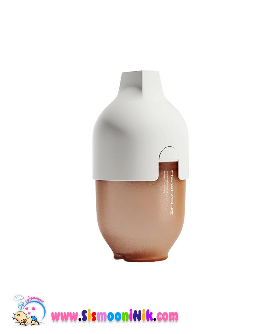 شیشه شیر سیلیکونی 160 میل heorshe - Image 2