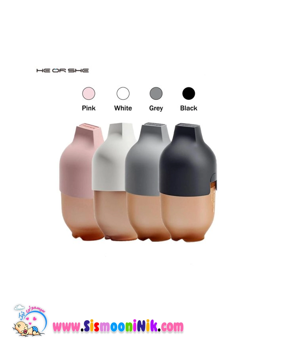 شیشه شیر سیلیکونی 160 میل heorshe