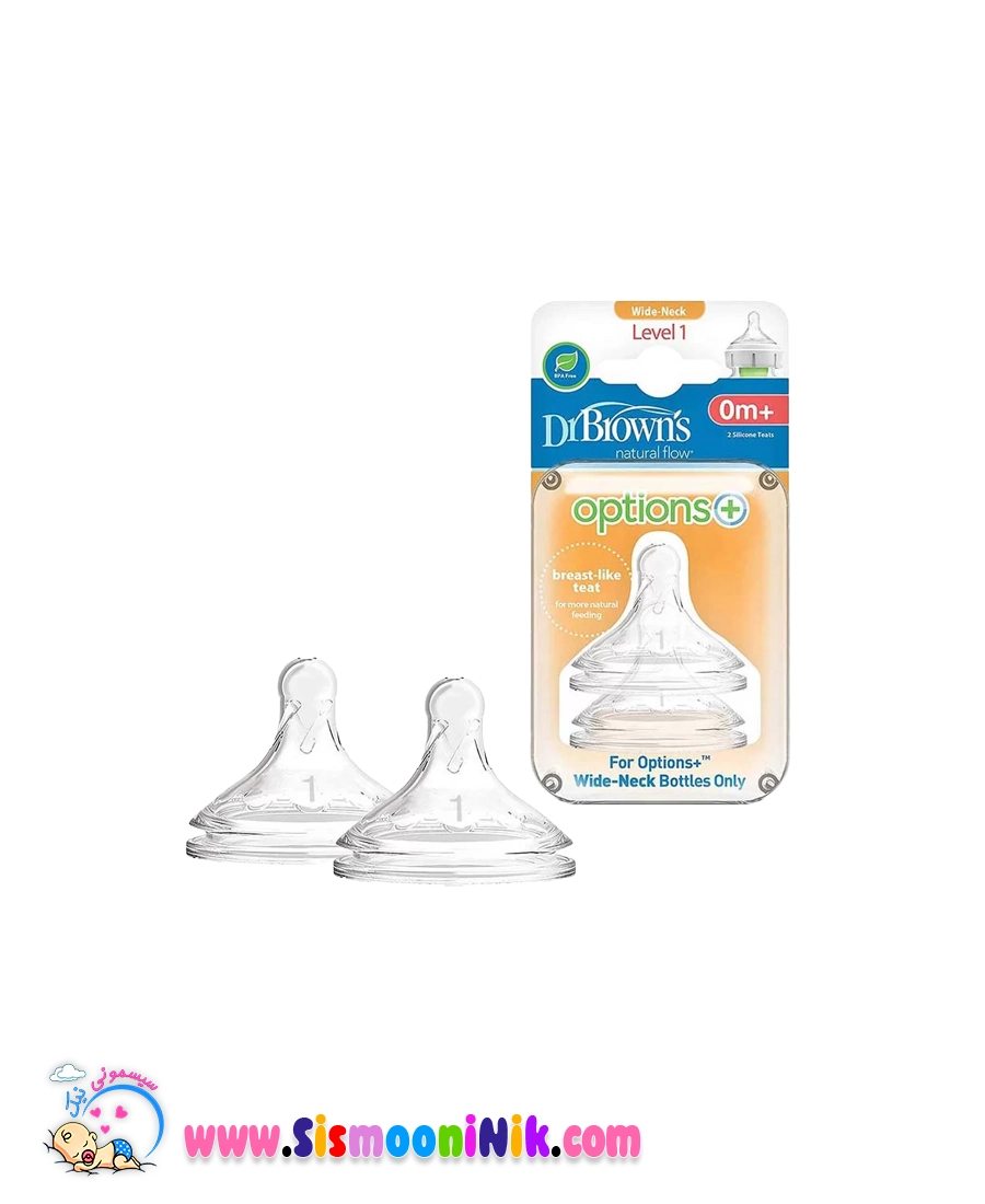 سرشیشه پهن +0 ماه Dr Brown's